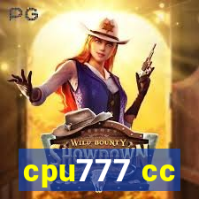 cpu777 cc