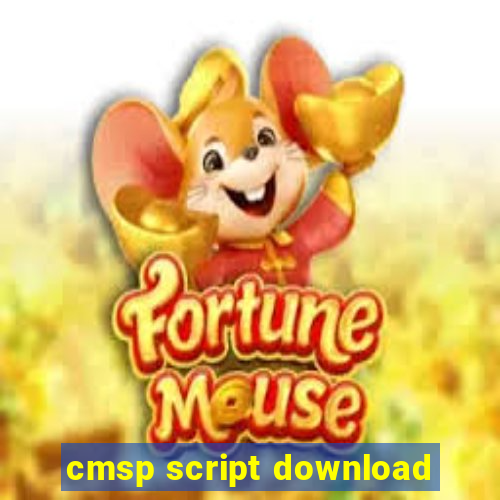 cmsp script download