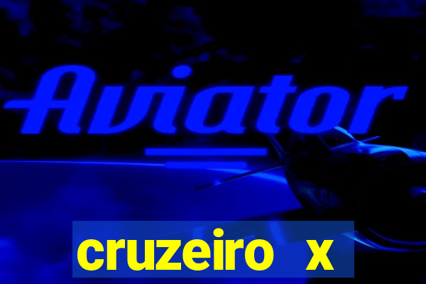 cruzeiro x bragantino palpite