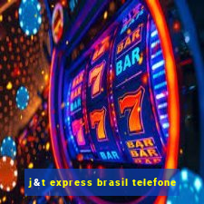 j&t express brasil telefone