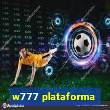 w777 plataforma