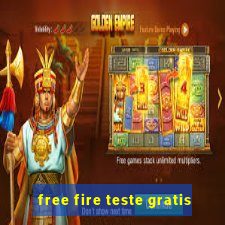 free fire teste gratis