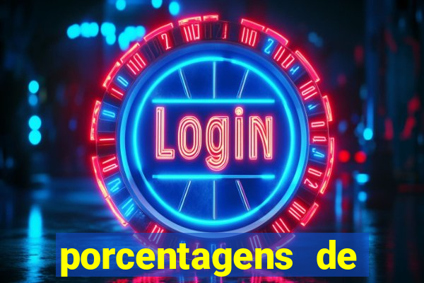 porcentagens de jogos pagantes