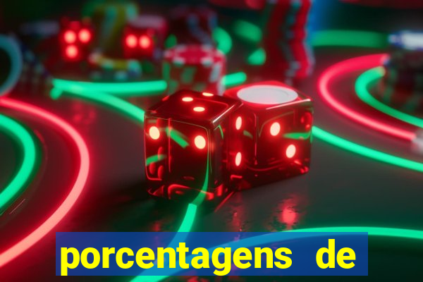 porcentagens de jogos pagantes