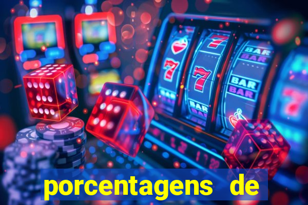 porcentagens de jogos pagantes