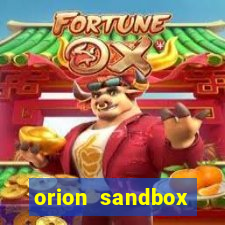 orion sandbox enhanced jogos 360