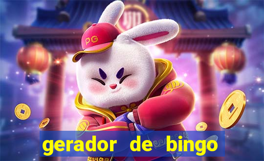 gerador de bingo de palavras