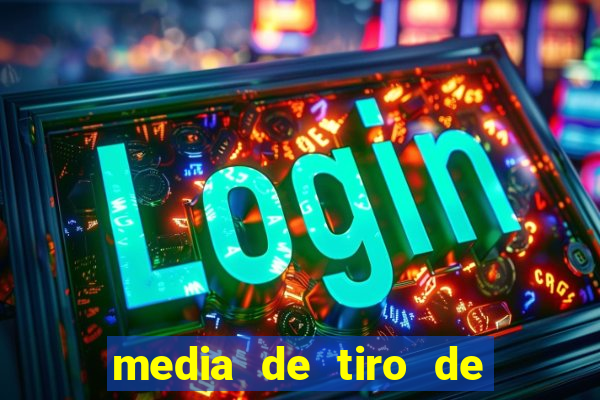 media de tiro de meta por jogo