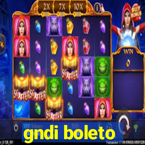 gndi boleto