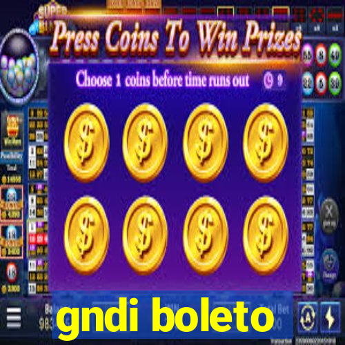 gndi boleto