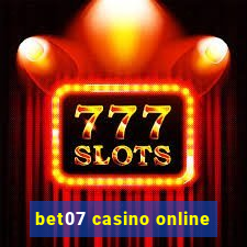 bet07 casino online