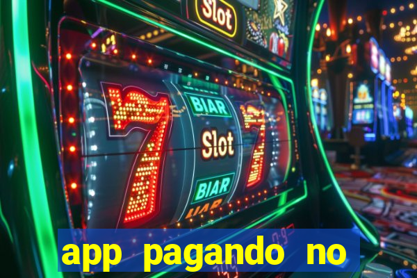 app pagando no cadastro via pix