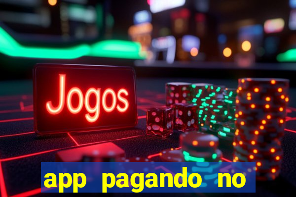 app pagando no cadastro via pix