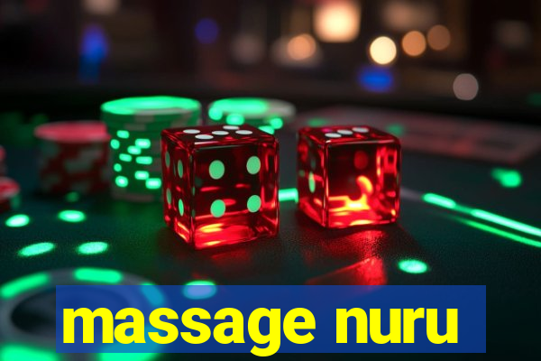 massage nuru