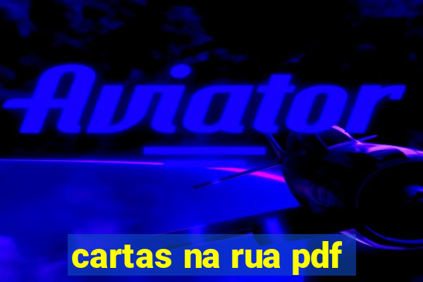 cartas na rua pdf