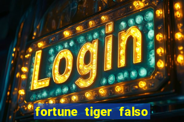 fortune tiger falso para brincar