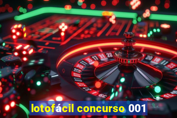 lotofácil concurso 001