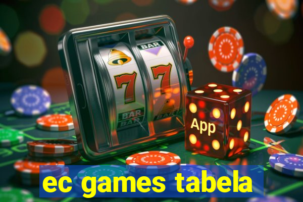 ec games tabela