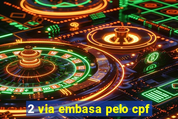 2 via embasa pelo cpf