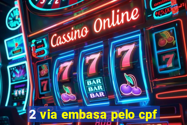 2 via embasa pelo cpf