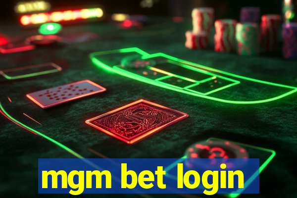 mgm bet login