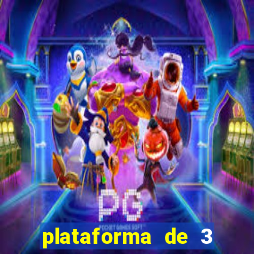 plataforma de 3 reais jogo