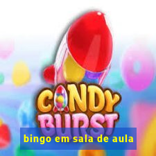 bingo em sala de aula