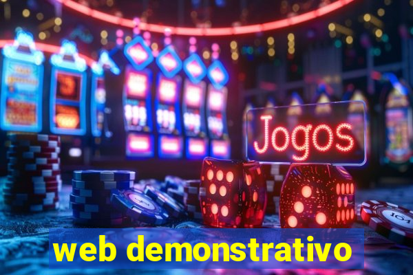 web demonstrativo