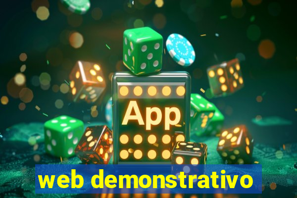 web demonstrativo