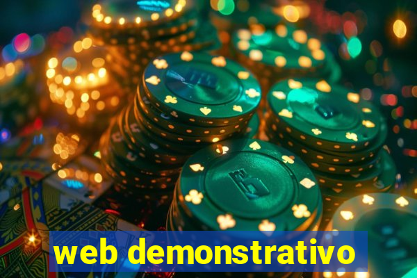 web demonstrativo