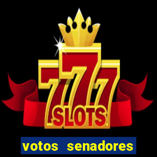 votos senadores impeachment moraes