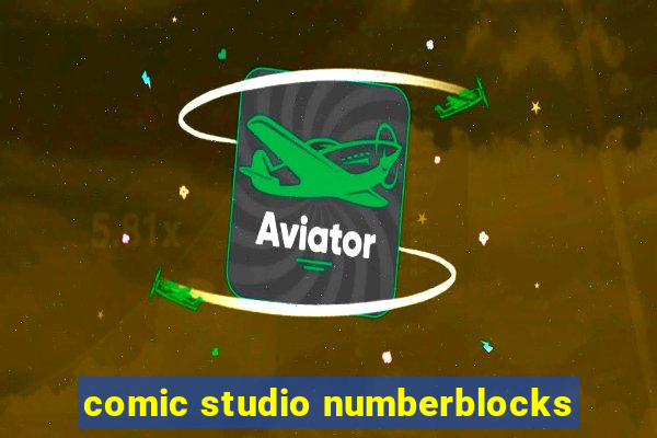 comic studio numberblocks