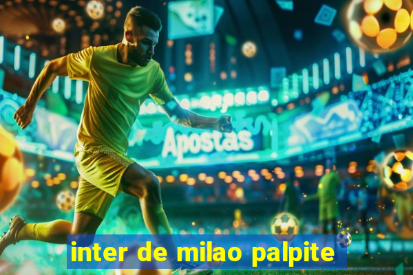 inter de milao palpite