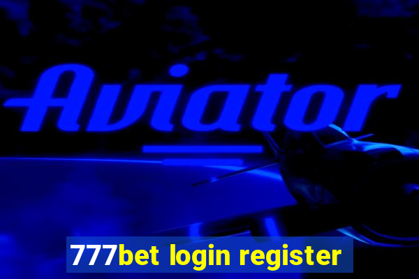 777bet login register