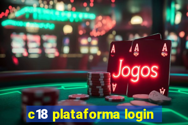 c18 plataforma login