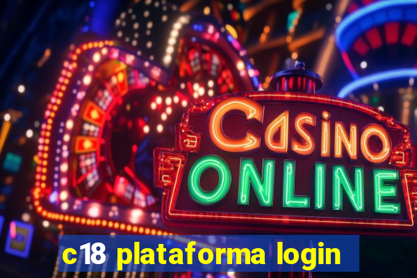 c18 plataforma login