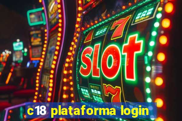 c18 plataforma login