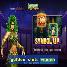 golden slots winner paga mesmo