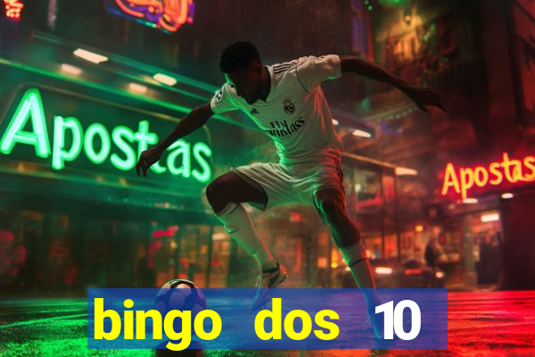 bingo dos 10 mandamentos da lei de deus