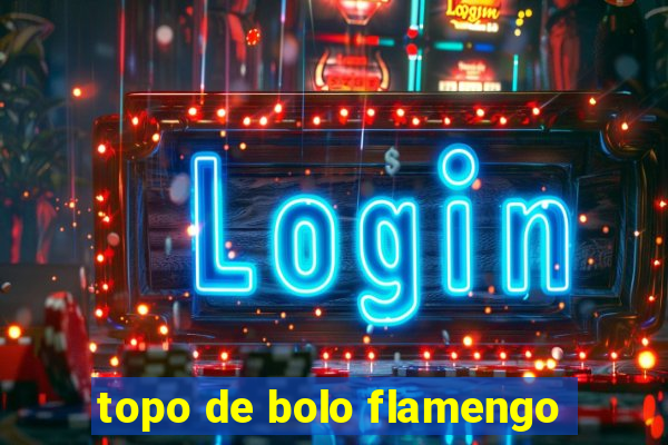 topo de bolo flamengo