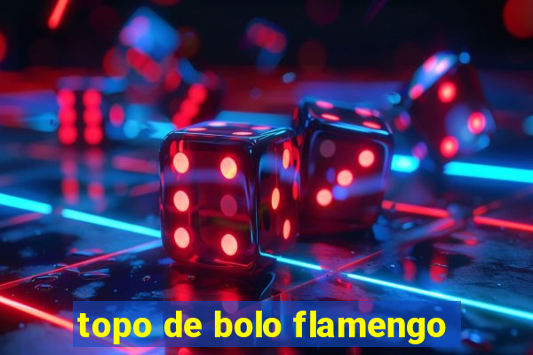 topo de bolo flamengo