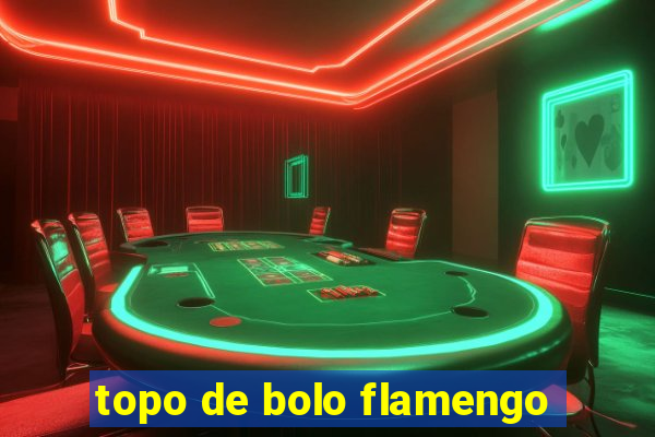 topo de bolo flamengo