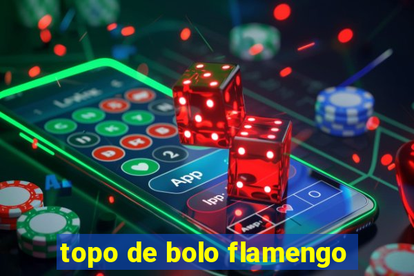 topo de bolo flamengo