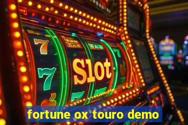 fortune ox touro demo