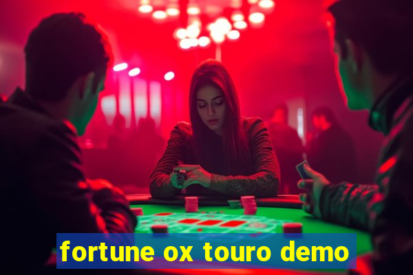 fortune ox touro demo