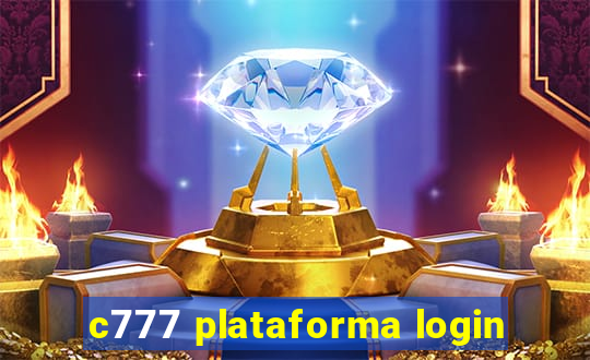 c777 plataforma login