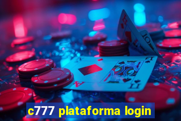 c777 plataforma login