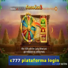 c777 plataforma login