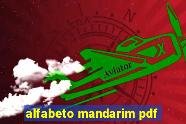 alfabeto mandarim pdf