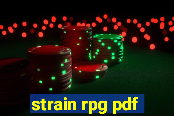 strain rpg pdf